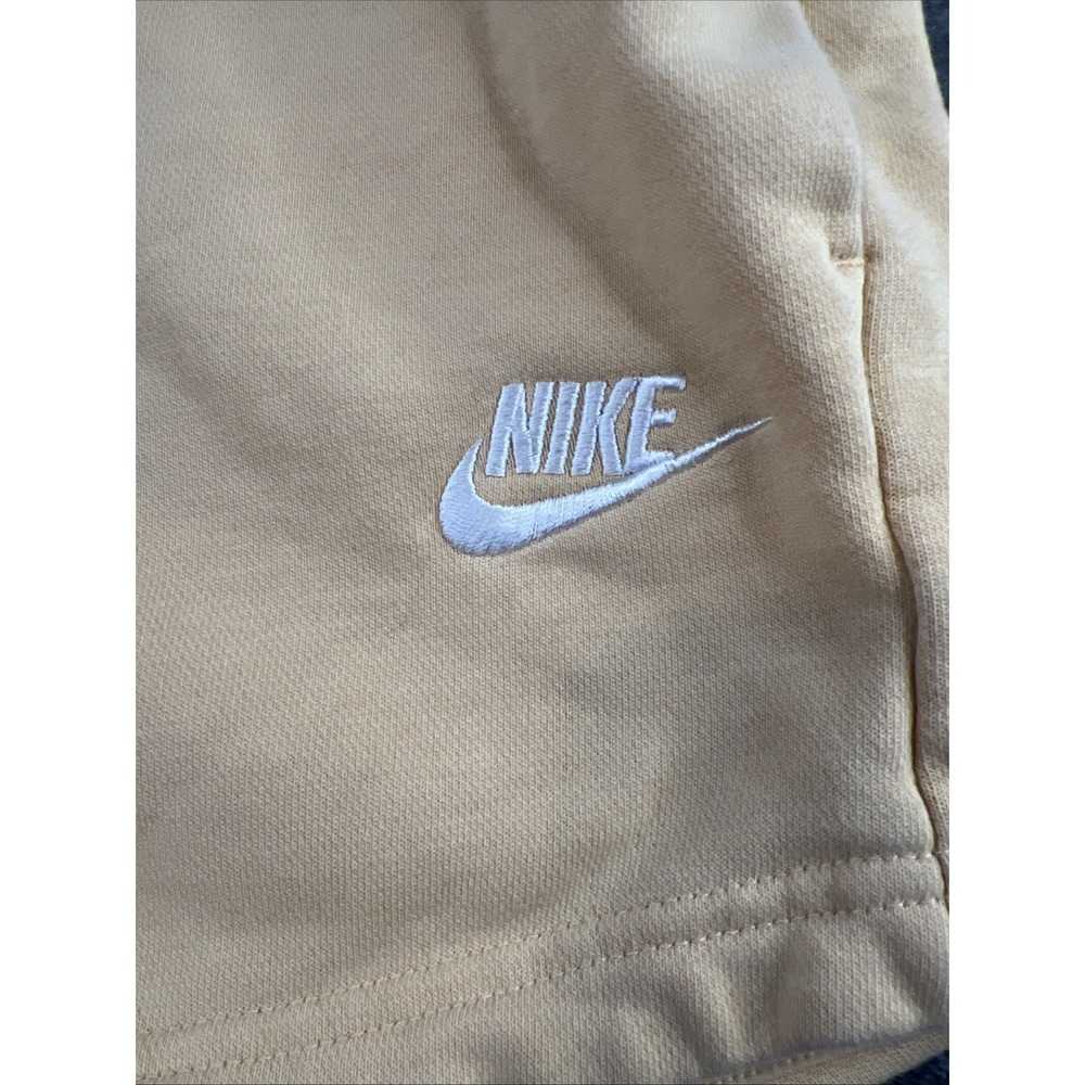 Nike Shorts Womens Small‎ Peach Performance Logo Graphic Running Workout - Picture 4 of 8